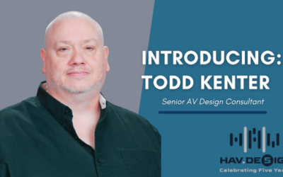Todd Kenter joins HAV Design as Senior AV Consultant